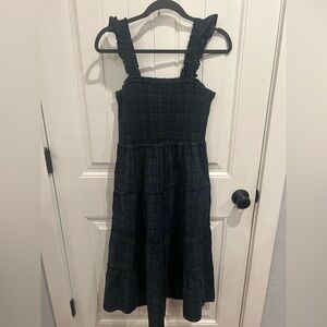 J. Crew women’s  Dress in Black and Green Plaid XS